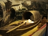 Boat on which fisherman lived, Ancient Shenzhen exhibition, Museum of History, Futian District, Shenzhen, Guangdong Province
